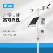 除了校園氣象站,我們還有農業氣象站……